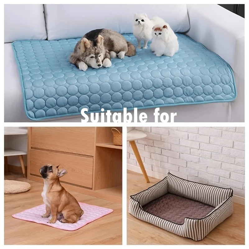 Dog Cooling Mat – Self-Cooling Gel Pad for Dogs & Cats
